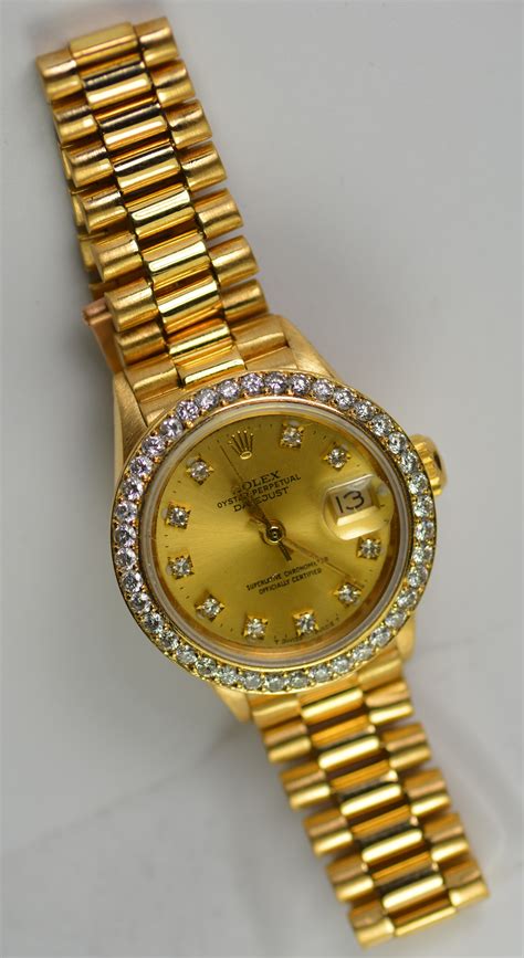 gold plated rolex watches|18k gold rolex watch bands.